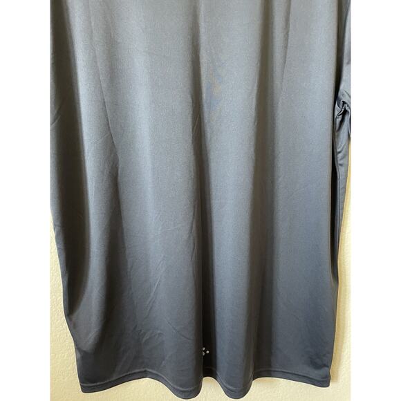 CRAFT Granite Gray Essence Logo Short Sleeve Crew Neck Athletic Shirt Size L - Picture 8 of 9